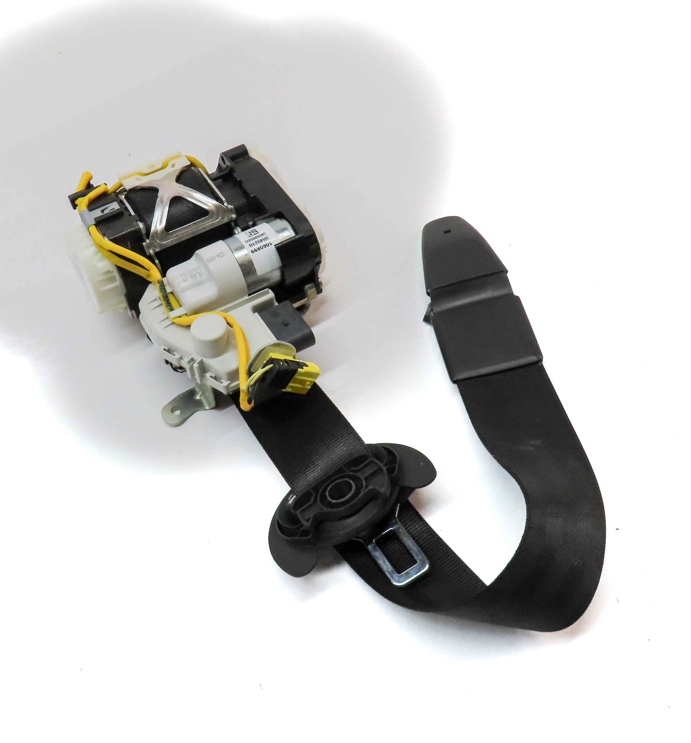 2017 AUDI A6 (C7 4G) FRONT RIGHT PASSENGER SEAT SEATBELT RETRACTOR (Black) — exact item pictured